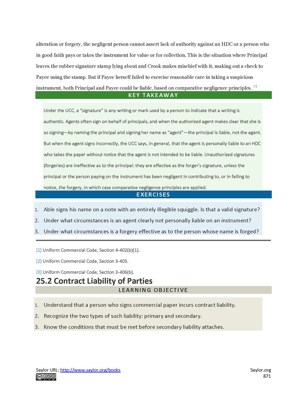 Business Law and the Legal Environment - Page 871